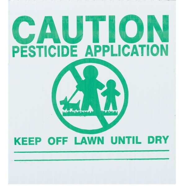 Gemplers GEMPLER'S Maine Lawn Pesticide Application Signs, PK25 P55RU25 W/GR - main